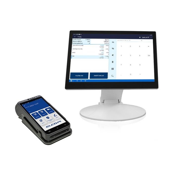 Tablet 13.3" white + LANDI APOS A8 + stojan pre tablet biely