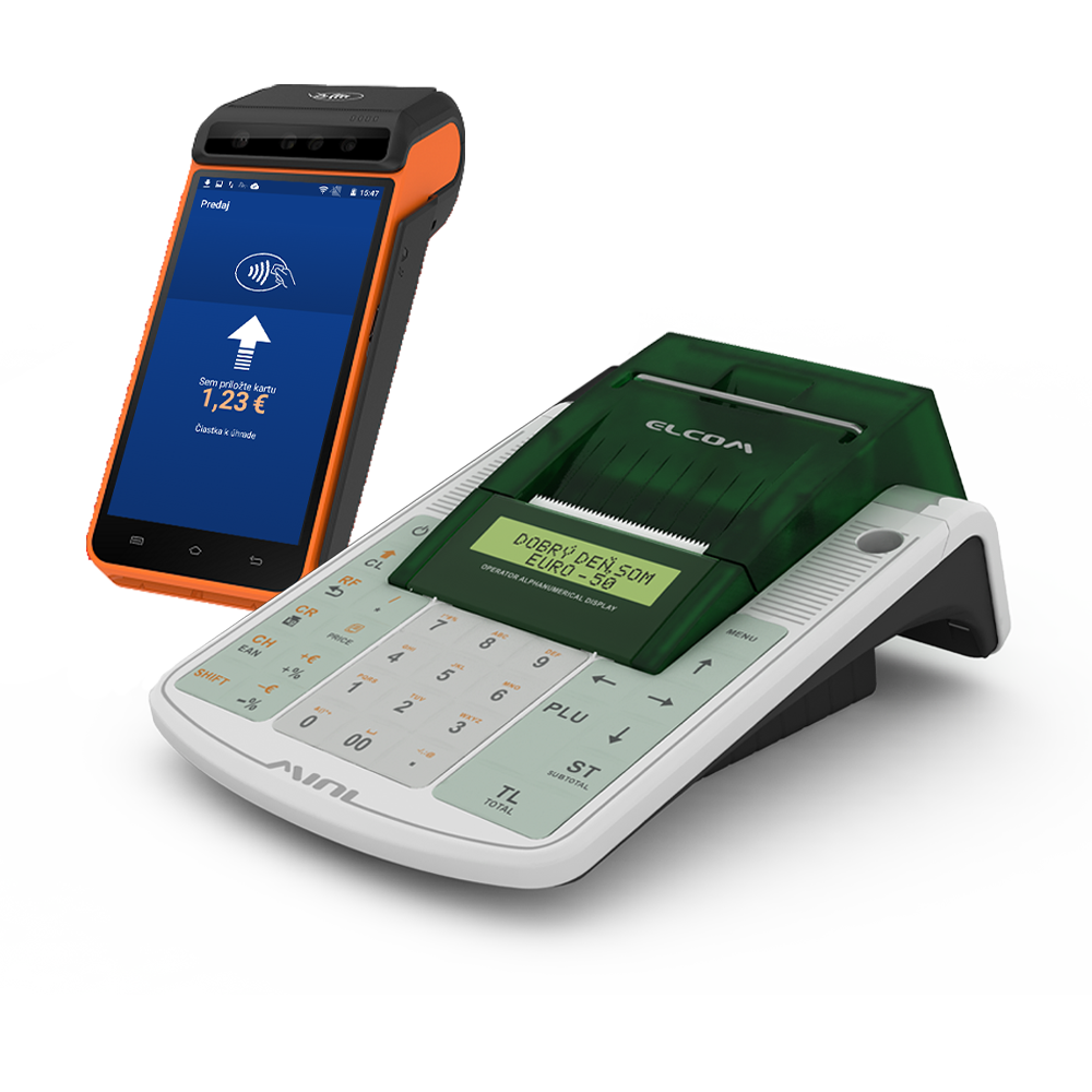 [T050090] Euro-50i/o TE Mini SK + LANDI AxPOS A8S