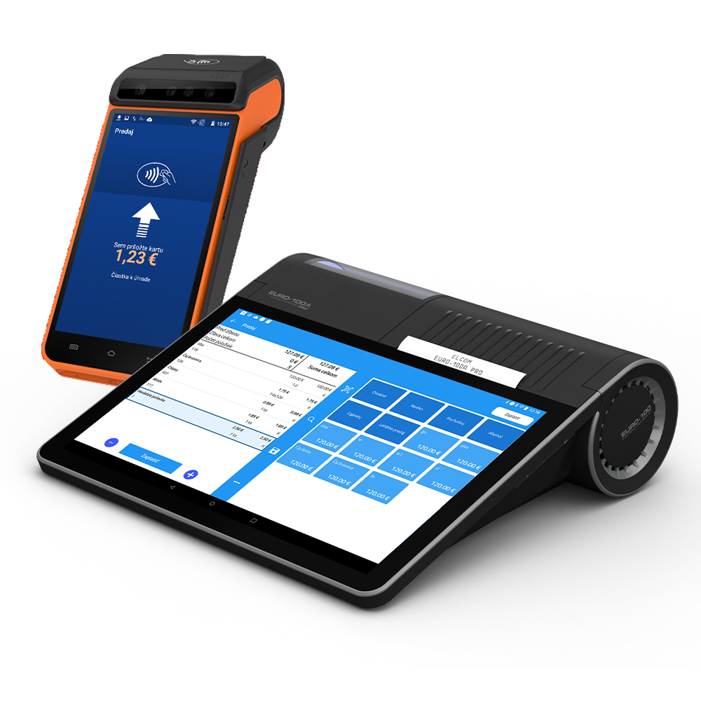 Euro-100 A PRO + LANDI AxPOS A8S