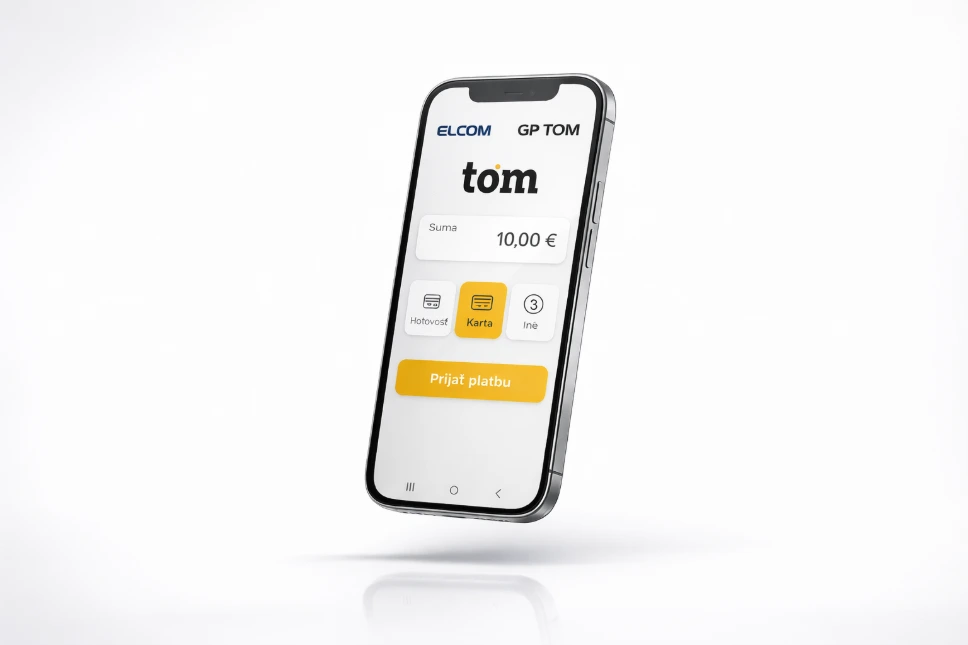 Mobilná platobná aplikácia GP TOM