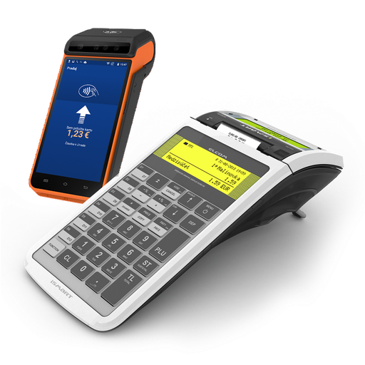 [T050096] Euro-80/o B SK + LANDI AxPOS A8S